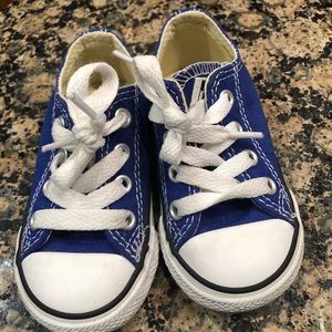 Converse royal blue, size toddler US 5